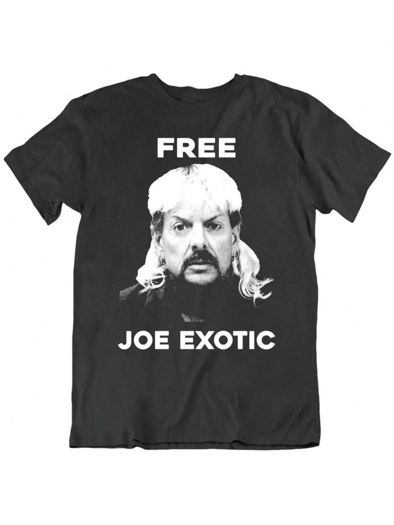 Free Joe Exotic Tiger King Big Cats Fan T Shirt S разноцветный