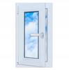 Fenster PVC Weiß 40x70 Links Neu 400x700 mm Dreh-Kipp-Öffnung Zweifachverglasung