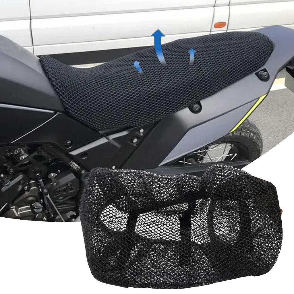 Motorcycle Seat Pad Sun Protection Seat Pad Motorcycle Sun Protector Honeycomb Cushion for Snowmobile Riding Daily Commuting