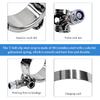 4 PCS 2" T-Bolt Hose Clamp, Stainless Steel Adjustable Pipe Clamp with Working Range 57-65mm, Heavy-Duty Turbo Intake Intercooler Clamps ert Locknut