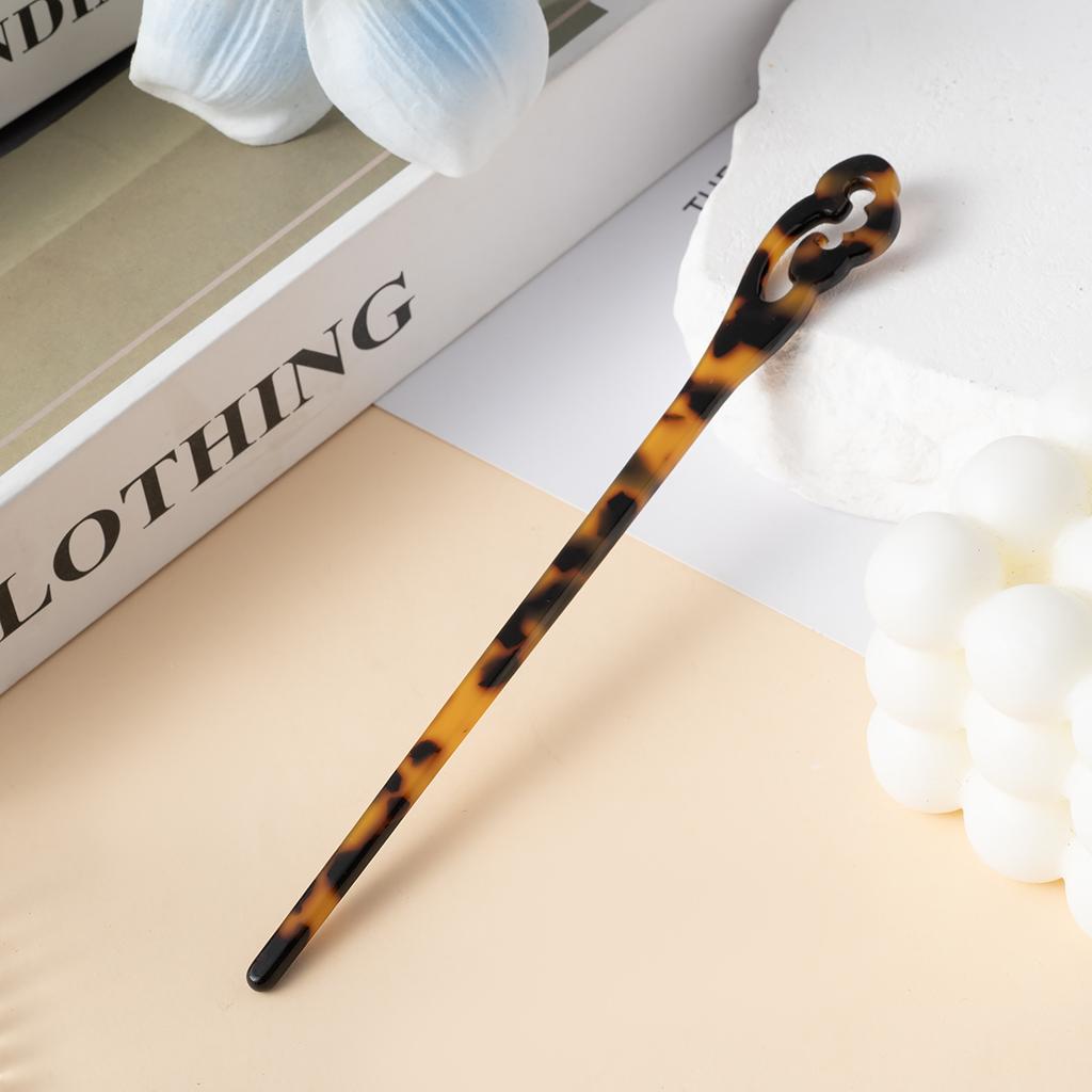 Cloud Chinese Hair Stick Vintage Acetate Marbled Women Hairpins Headdress Headwear Hair Stick Bun Jewelry Hair Accessories