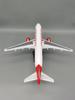 Airplane Model New A320 Virgin America 320 Plane Model Diecast Resin 46CM Aircraft Birthday Decoration Living Room Gift