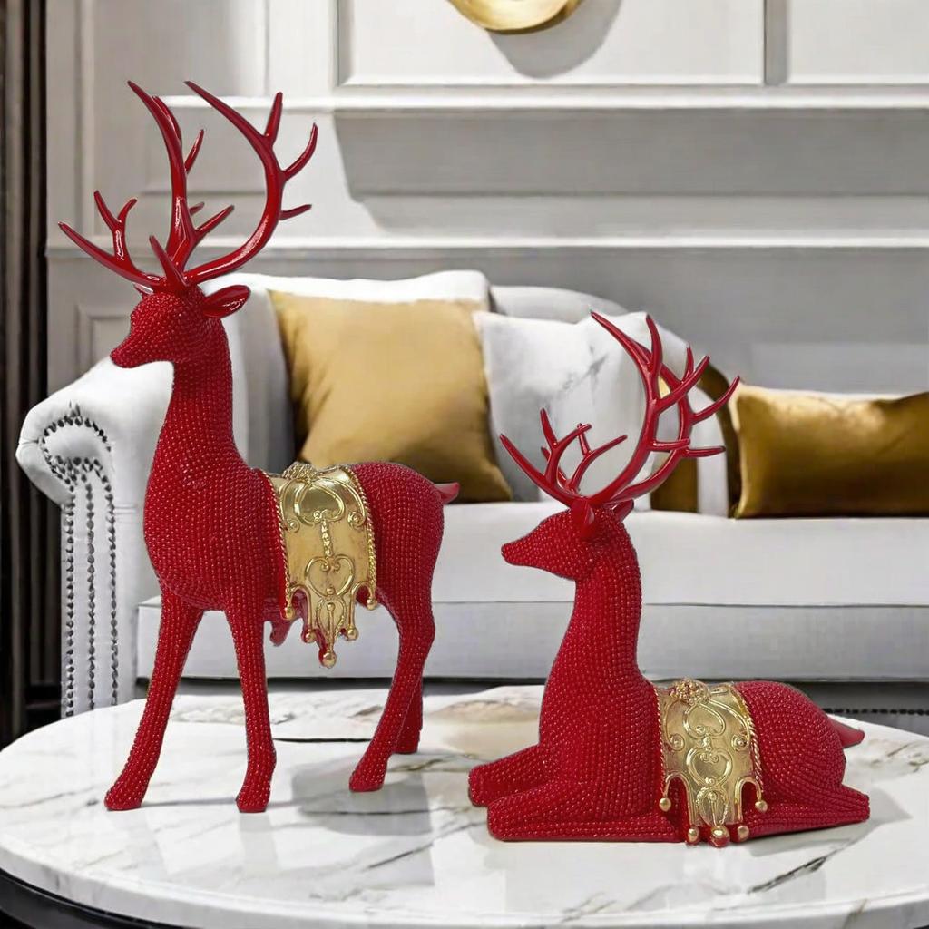Christmas Atmosphere Decorative Elk Ornaments