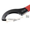 Cnc Hand Tool Electrophoresis Anti-Slip Handle Hook Wrench For Round Nut C Type Spanner Nut Wrench
