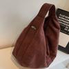 Handbag Hobo Bag Solid Color Ladies Crescent Bag Waterproof Tote Bag  Holiday