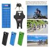 Fold-Up Secure Locking & Anti-Scratch Bike Lock Hardened Steel Folding Bike Lock