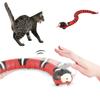 Interaktivní hračky pro kočky Smart Sensing Automatické elektronické škádlení s hadem pro kočky Play USB dobíjecí hračky pro koťata pro kočky Psi Domácí mazlíčci