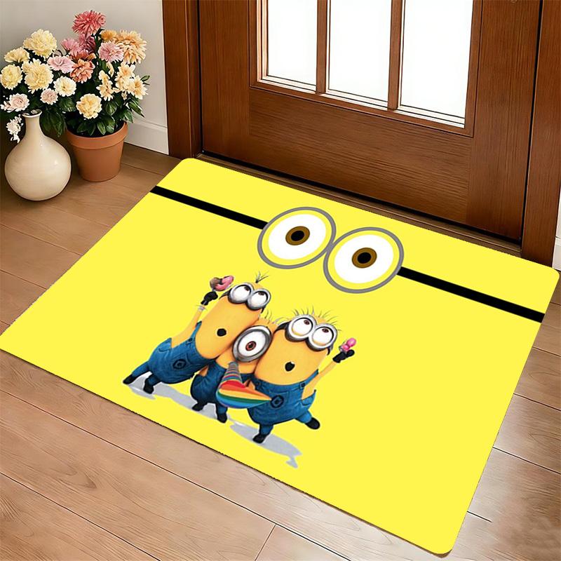 Minion Fun Living Room Nonslip Area Rug Soft Carpet For Bedroom Game Playroom Sofa Office Home Decor Doormat Christmas Gift C929927