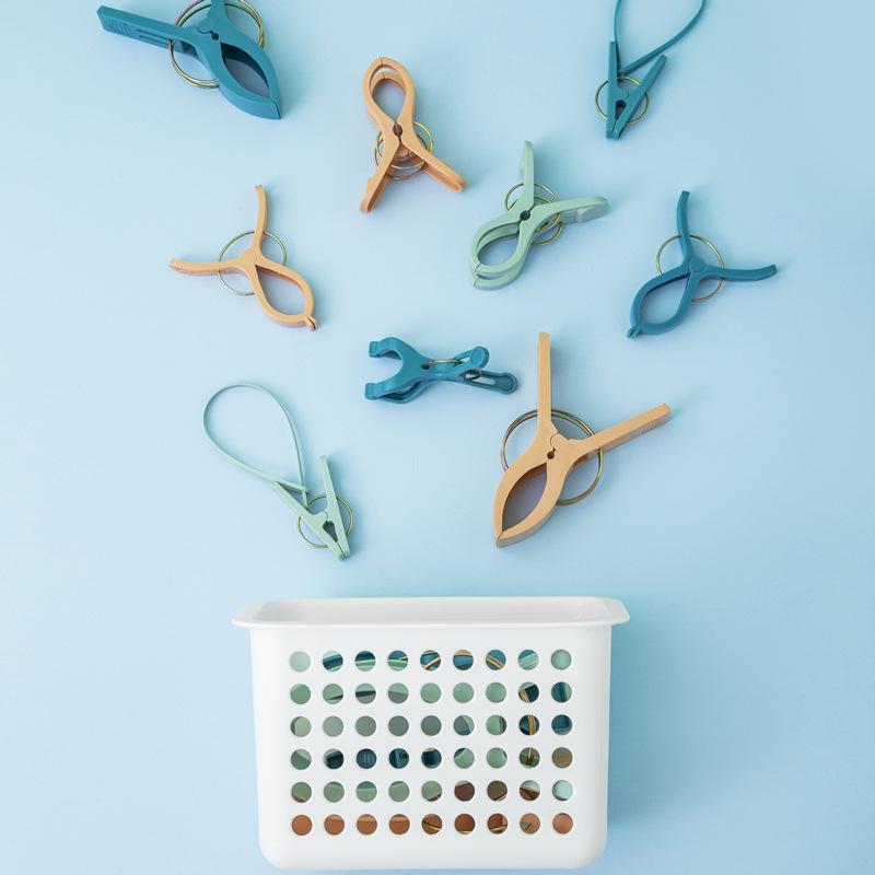 Multi-functional Windproof Plastic Clothes Peg and Hanger - Ideal for Drying Pants, Quilts, and More