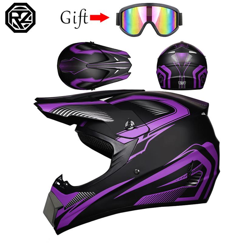 Children And Adolescents Professional Full Coverage Motorcycle Off-Road Race Helmet Bike Am Dh Helmet Capacity Motocross Casso