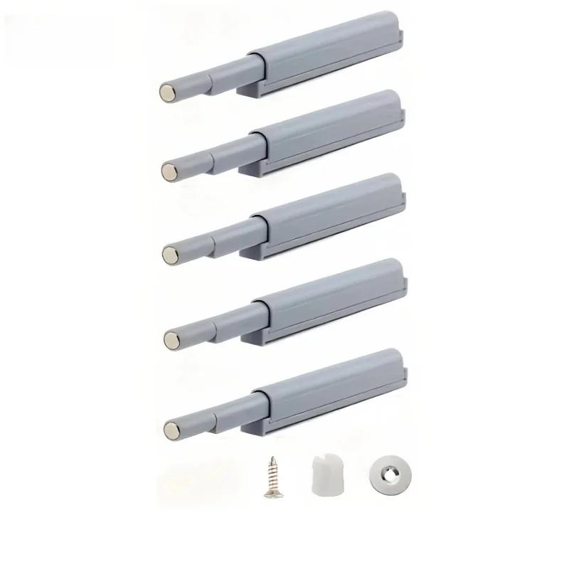 5/10PCS Damper Buffers Kitchen Cabinet Catches Door Stop Drawer Soft Quiet Close with Invisible Handle Home Furniture Hardware