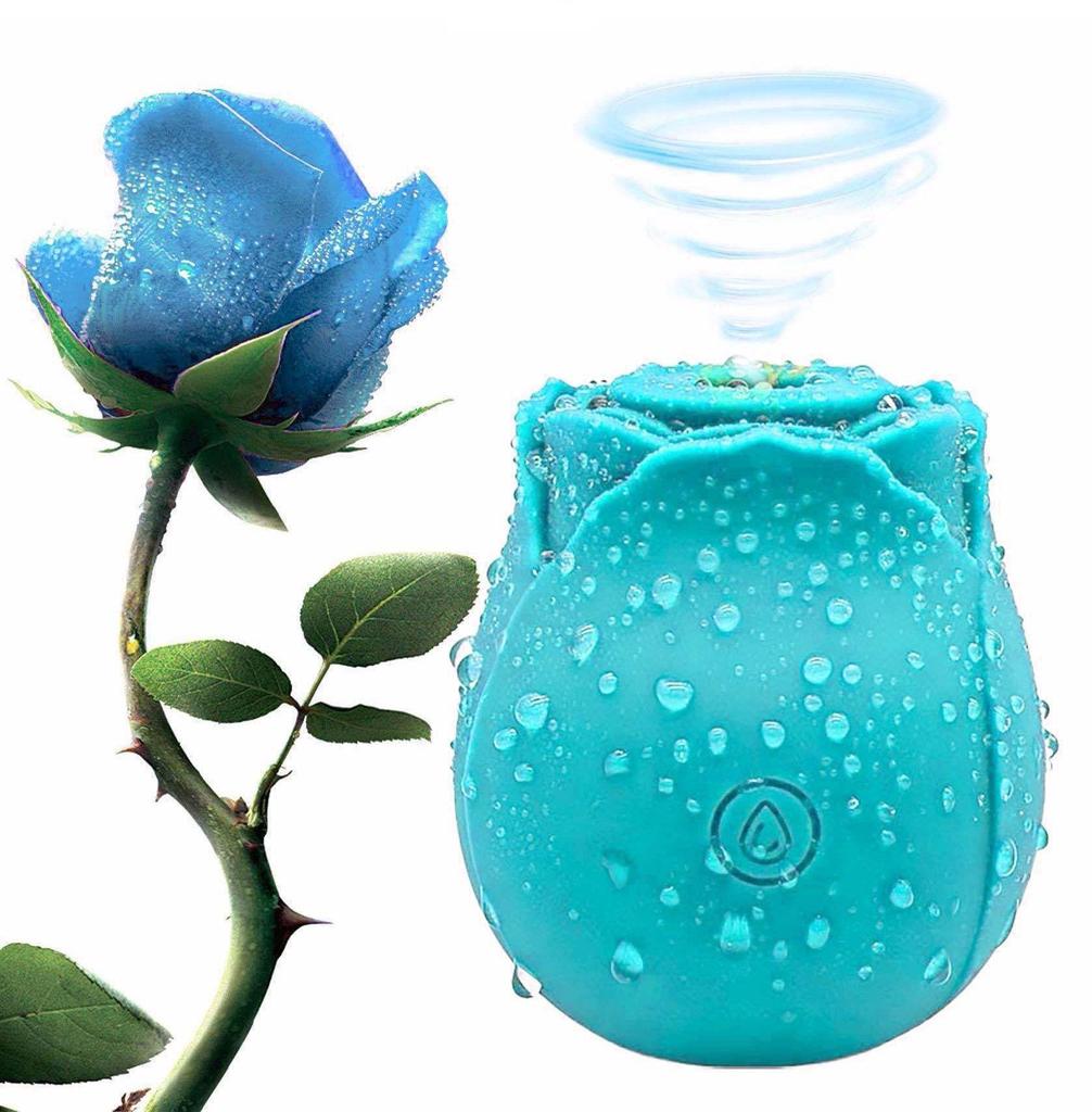 Rose Vacuum Sucking Vibrator Vagina Intimate Nipple Sucker Oral Licking Clitoris Stimulation Powerful Sex Toys for Female Adults