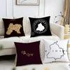 Punjab Map Cushion Cover Reversible Plush Pillow Cover – For Car, Sofa, Bedroom, Perfect As a Gift.