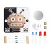 Educational DIY Electronics Welding Training Kit for Beginners Featuring LED Light Emitting Tubes and Welding Practice
