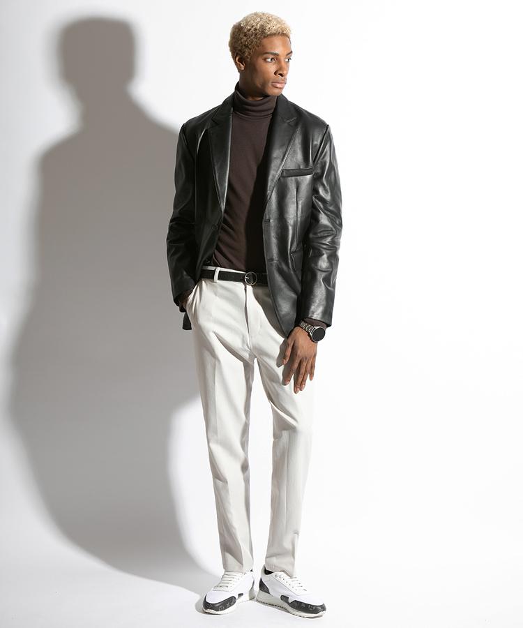 Seuteulaikeu Elegant Classic Trousers (Ivory)