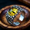 Men's Demon Eye Bracelet & Hip Hop Zinc Alloy Ring