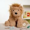 Leo The Plush Sitting Brown Lion 23 Cm