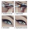 10 Paar Schnelle Make-Up Schablonen Eyeliner Formen ein Make-Up Werkzeug Eyeliner Schablonen Pads Lidschatten Applikatoren Eyeliner Vorlage