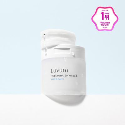Witch Hazel Hyaluronic Acid Toner Pads 60 Sheets