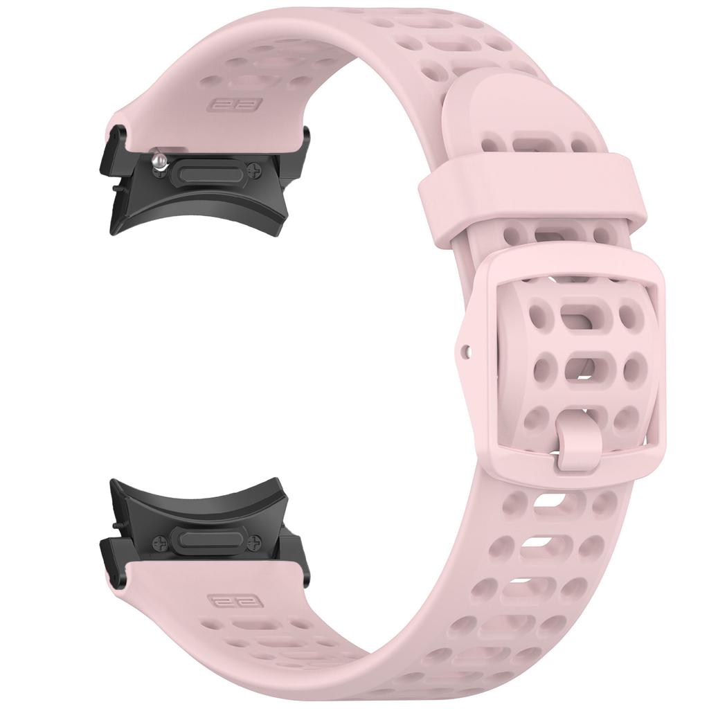 No Gap Silicone Band For Samsung Galaxy Watch 6 5 4 44mm 40mm for Galaxy Watch456 Bracelet Quick Release Smartwatch Accessories