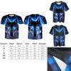 Fashion Men Wolf 3d Print T-shirts With Vibrant Colors And Premium Polyester Fabric