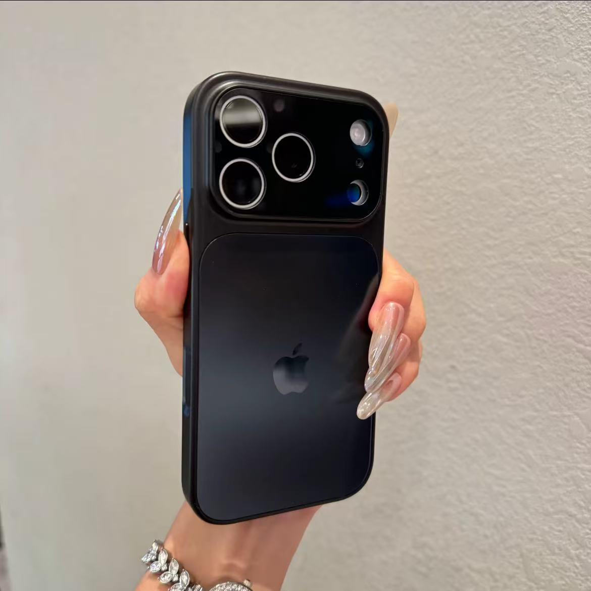 

Матовий помаранчевий захисний чохол «Зоряний Всесвіт» для iPhone 13/14/15/16 Pro Max - Сумісний з Miaobian 17 iPhone 16 Pro Max
