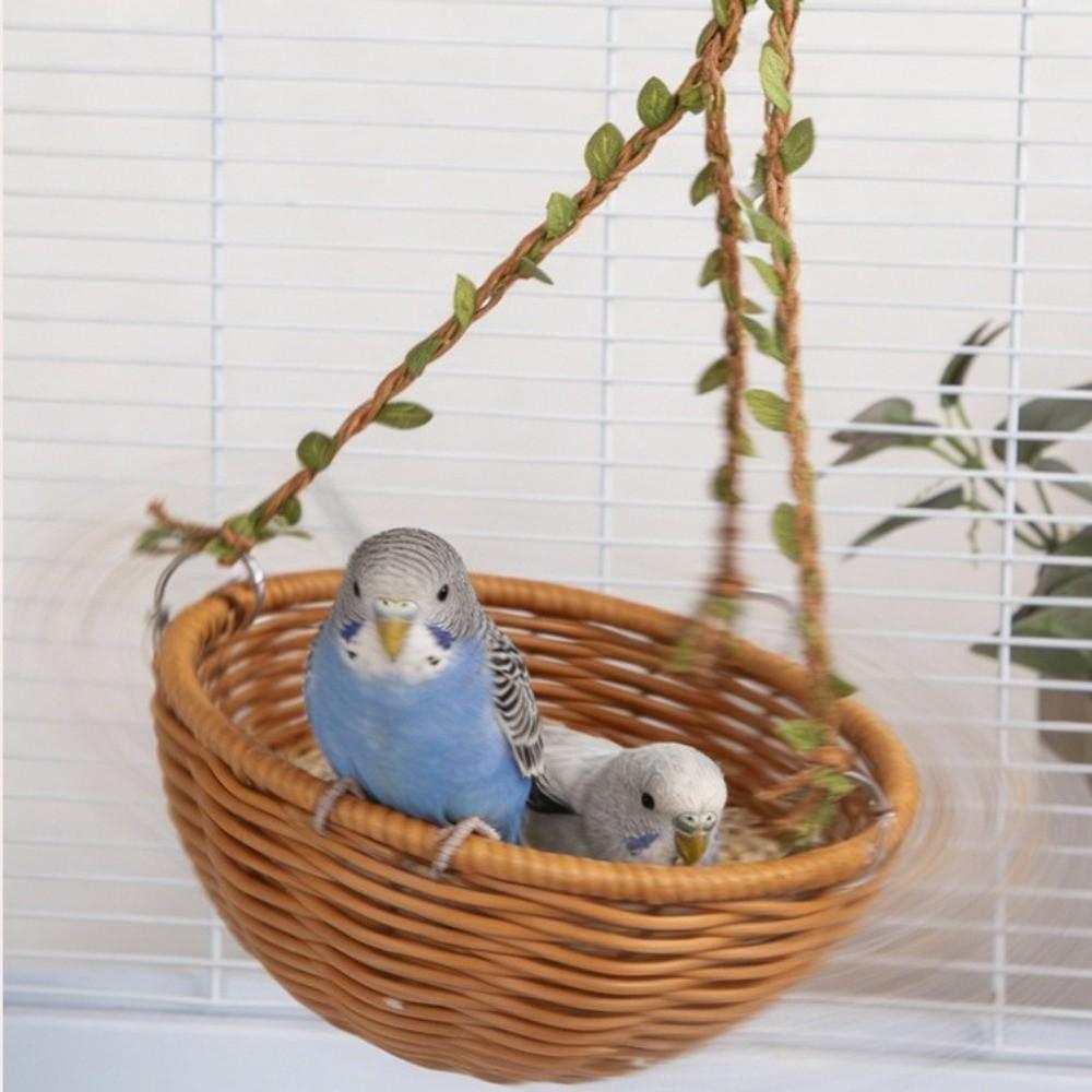 Wear-resistant Woven Bird Nest Bite Resistant Spherical Bird Nest Bird Sleeping Hut  Summer