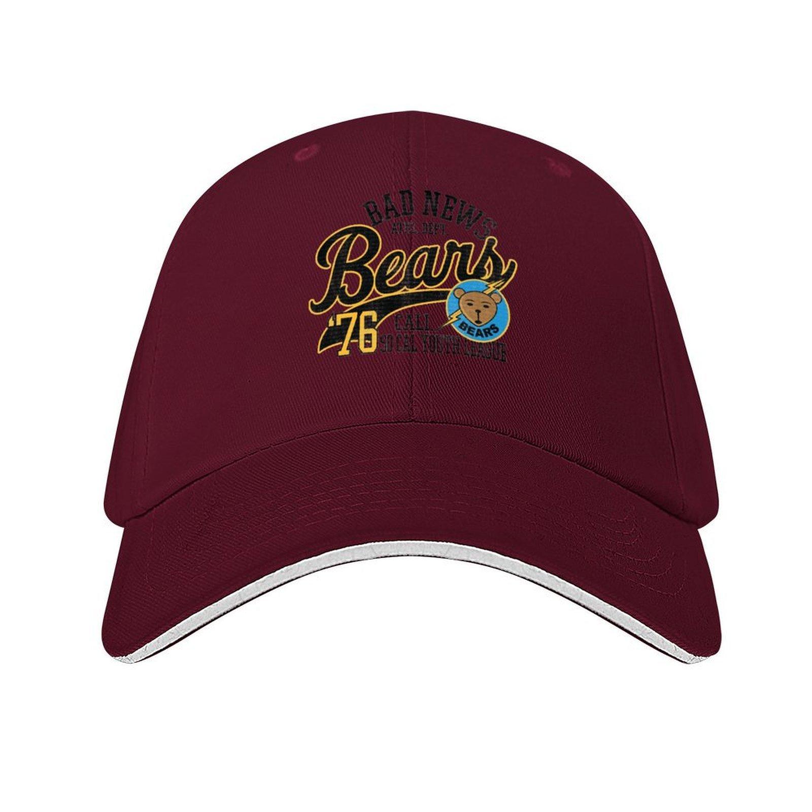 Кепка Bad News Bears Дропшиппинг день рождения Дизайнерская шляпа Пляжная сумка Женские шляпы Мужские