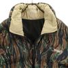 Bear USA Camouflage Down Jacket L Khaki Reversible Women Used