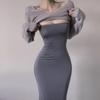 Sexy Lingerie Cosplay Sweater Cute Babydoll Bold Erotic Extreme Temptation Uniform Costume Cosplay [LIKENNY] Women's (Sweater + Skirt)