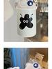 Cute Cartoon Coffee Thermos Cup with Double Spout, Straw, and 316 Stainless Steel - Ideal for Girls