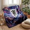 Coperta a tema Manchester United Morbida coperta in flanella Coperta morbida da divano Coperta accogliente per divano e letto per la decorazione della casa