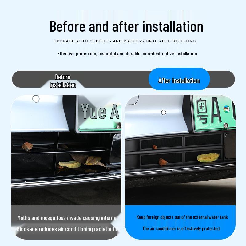 Zhijie S7 Insect Net Air Intake Protector: Front Grille Trim
