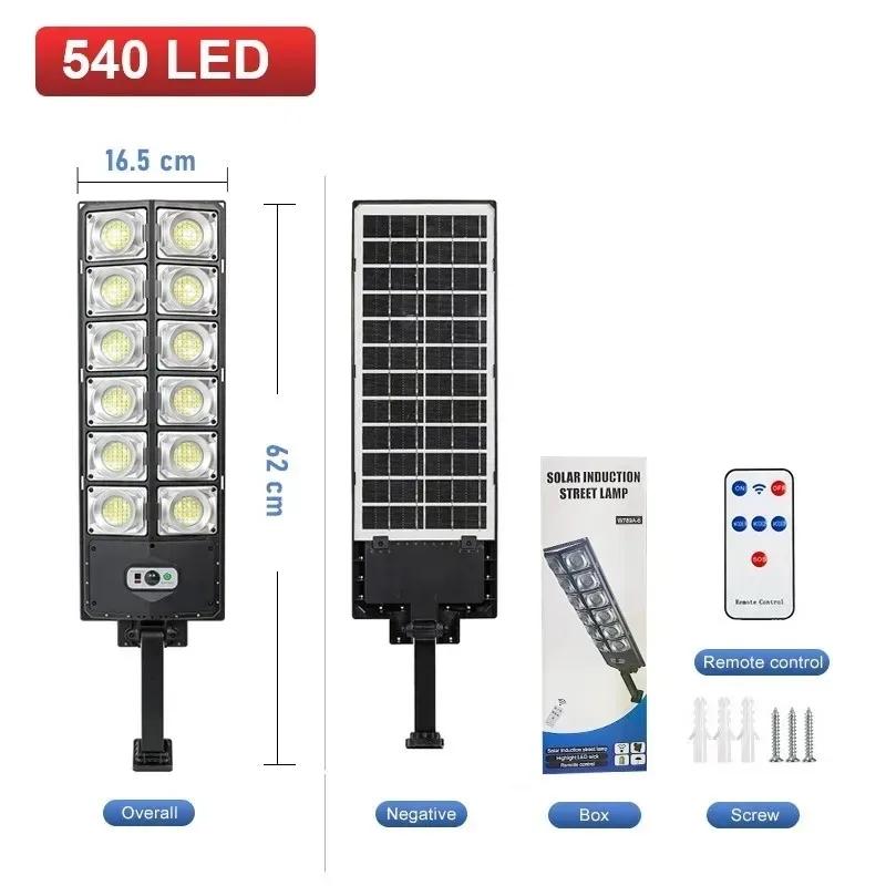 

7700LM Solar Led Light Outdoor Most Powerful Outdor Solar Lamp 720 LED 3Mode Remote Control Waterproof Light Garden Street Lamp