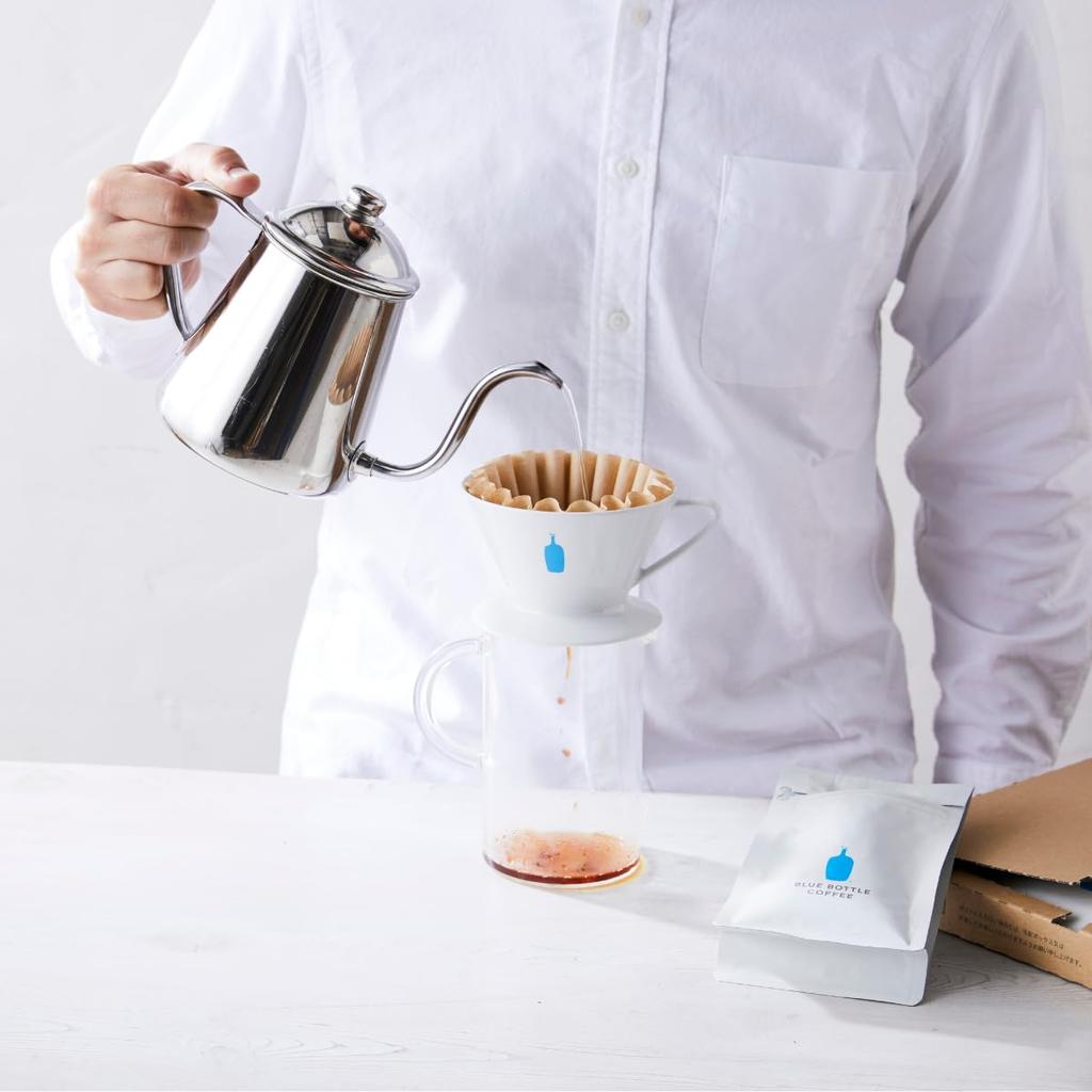 Blue Bottle Coffee Karaffe, 500ml, Hitzebeständiges Glas