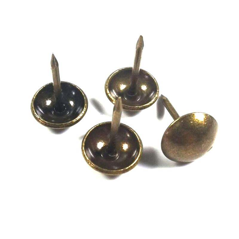 500Pieces Multifunctional Metal Thumbtacks for Office School Roundness Push Pins Office Tacks for Corkboard Furniture