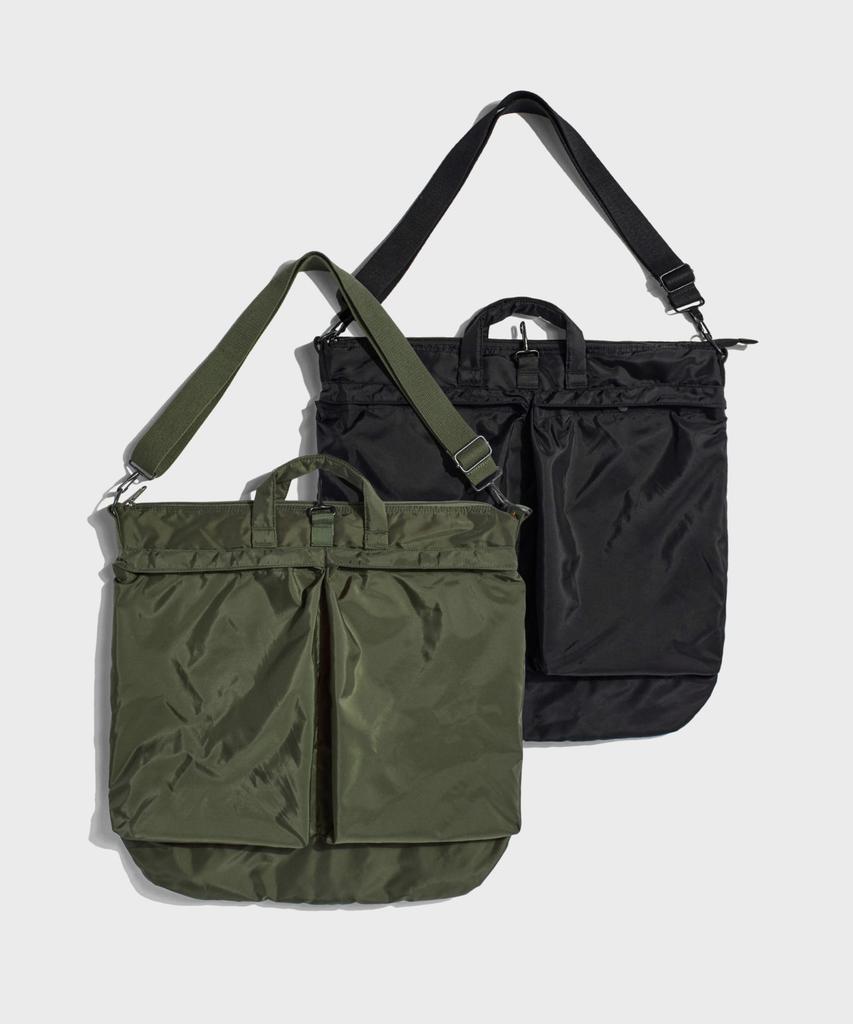 Bronson anni '80 Borsa per casco da pilota USAF in nylon Oliva