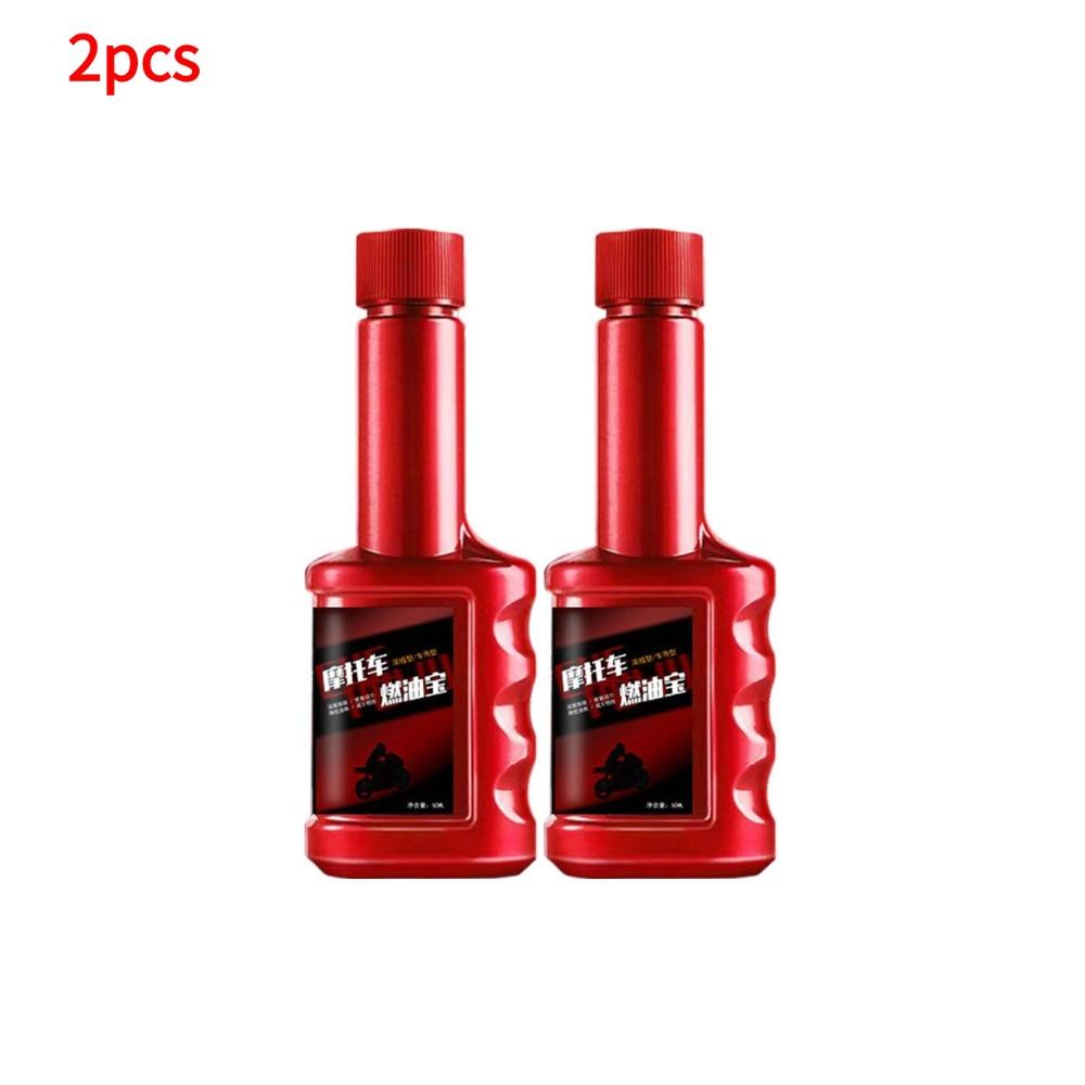 60ml Motorrad Kraftstoffzusatz Motorreinigung Reduziert Kohlenstoffablagerungen Schmiert Energiesparer Motorleistungsverbesserer