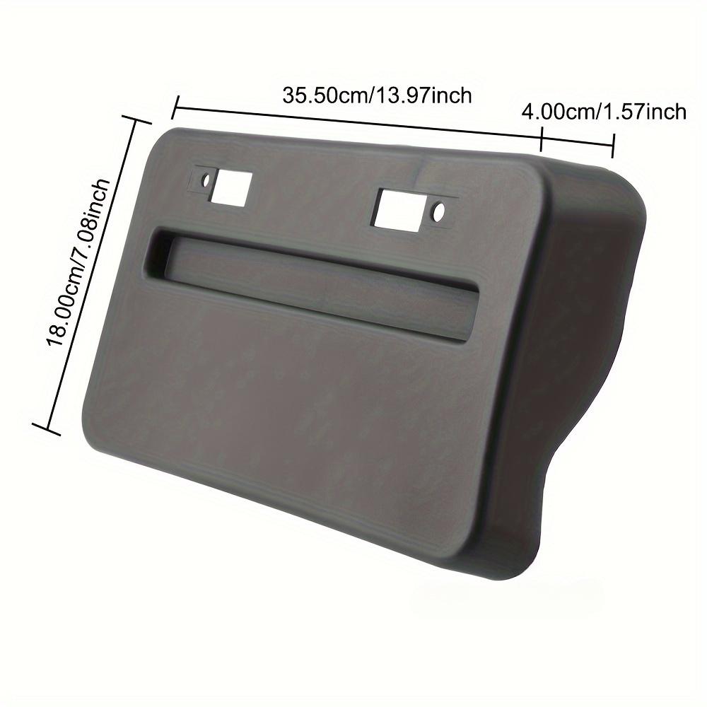 For Mitsubishi Lancer GTS EVO X 2008-2018 Front Bumper ABS License Plate Frame Relocator Base Plastic Car Accessory for Europe