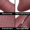 CRY1 Ice Silk Car Seat Neck Pillow Headrest Rest Support Cushion Pad For Mercedes Benz Amg A GLC GLA GLE W205 W212 X156 W166 Sticker