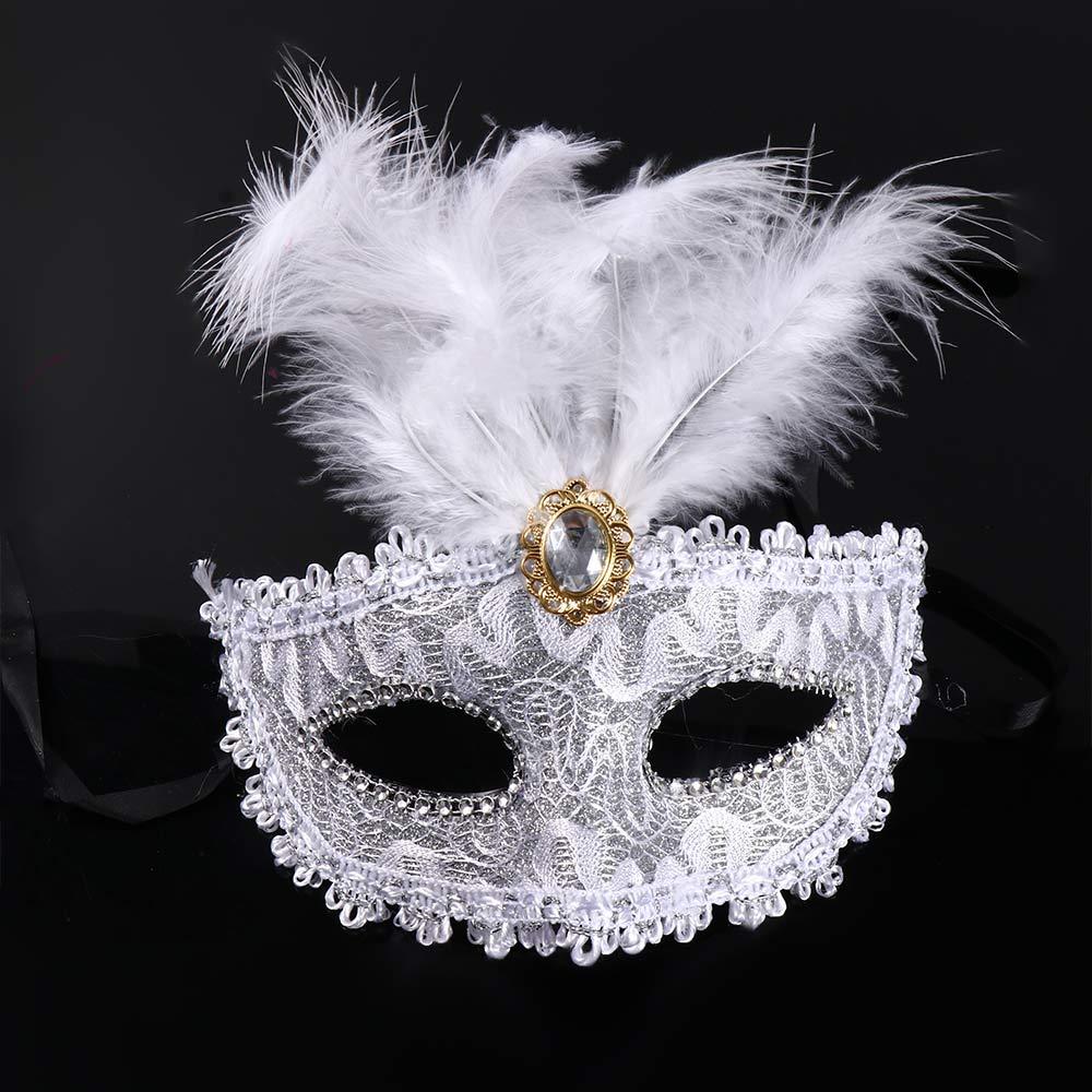 Men Masquerade Cosplay Mask Halloween  Masks Prom Party Supplies Party Cosplay Props Half Face Mask