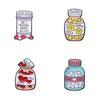 Alloy Brooch Personalized In Fun Cartoon Candy Bottle Design For Stylish Wear