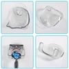 Suction Cup Razor Holder Suction Cup Shaver Storage Rack Shower Razor Holder Shaver Holder for Bathroom & Kitchen Shower Hooks