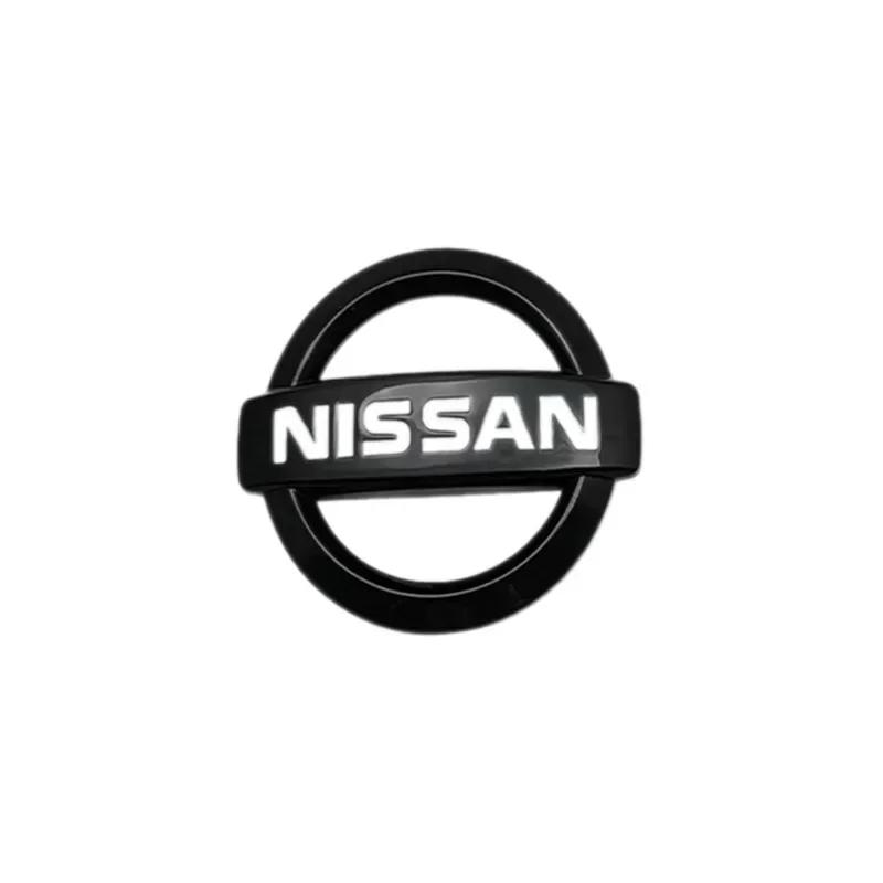 AUW3 51mm/55mm For Nissan Qashqai J11 Altima Sylphy X-Trall Tiida Bluebird Sunny Car Steering Wheel Center Badge Emblem Sticker Cover