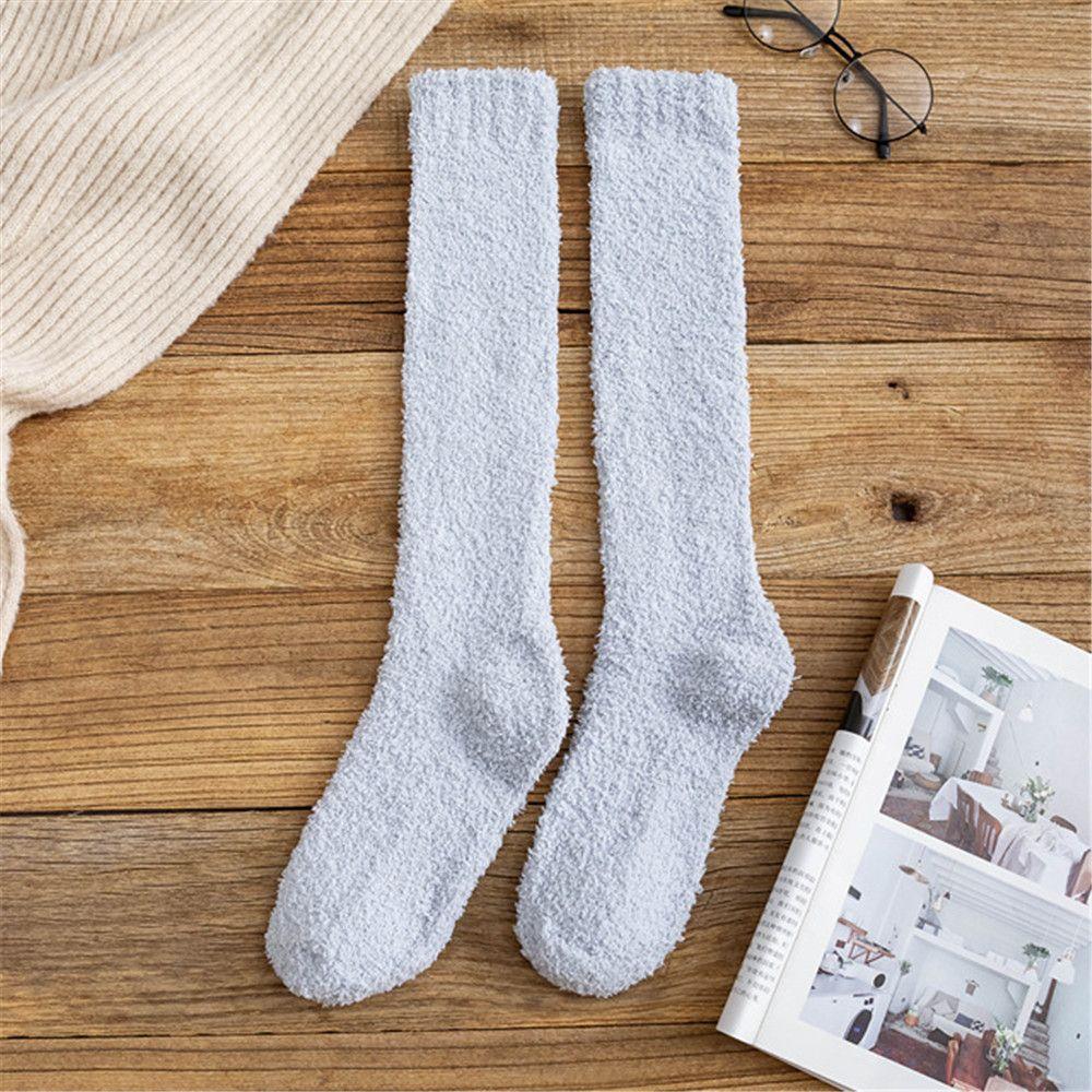 

Fashion Men Women Breathable Winter Warm Soft Fluffy Cosy Sleep Socks Coral Velvet Socks Bed Floor
