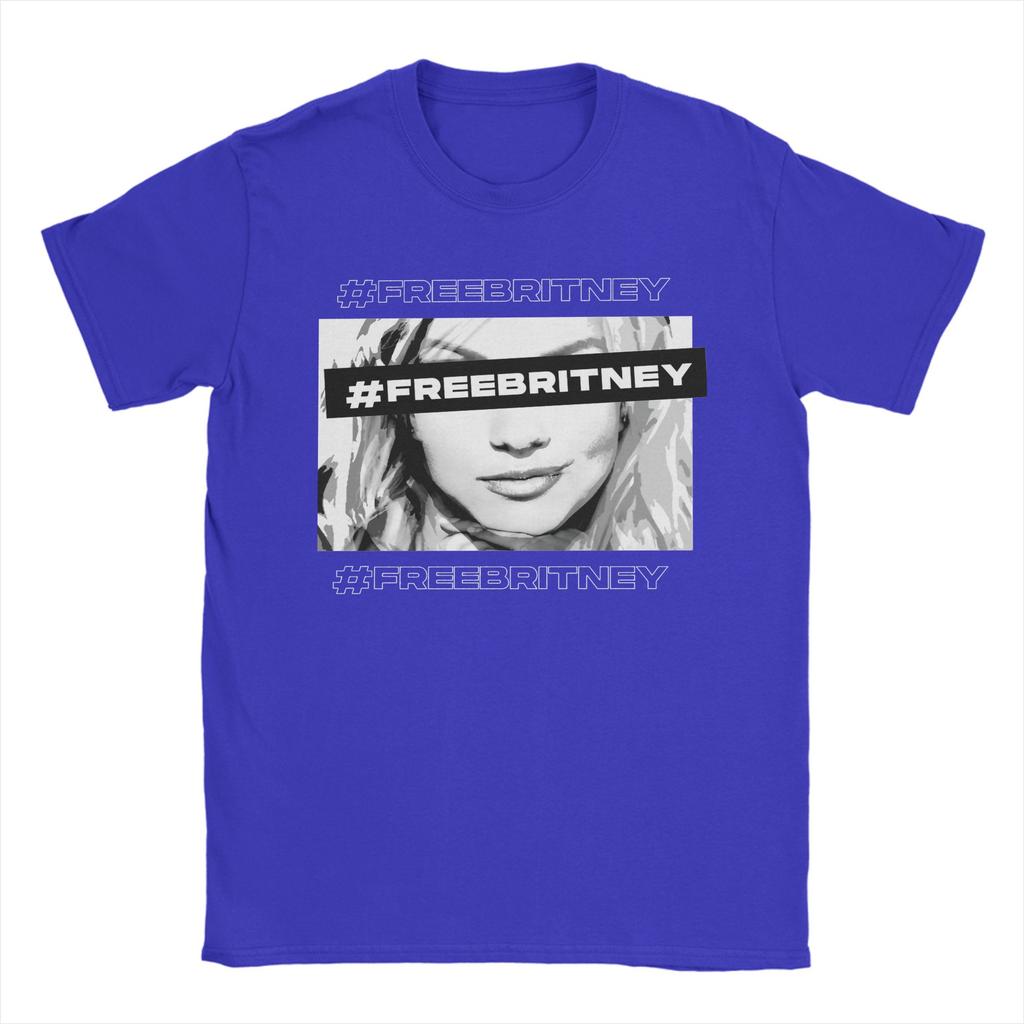 Free Britneys T Shirts Unisex Unisex 100 Cotton Humorous TShirt Round Collar Tees Short Sleeve Clothes Plus Size