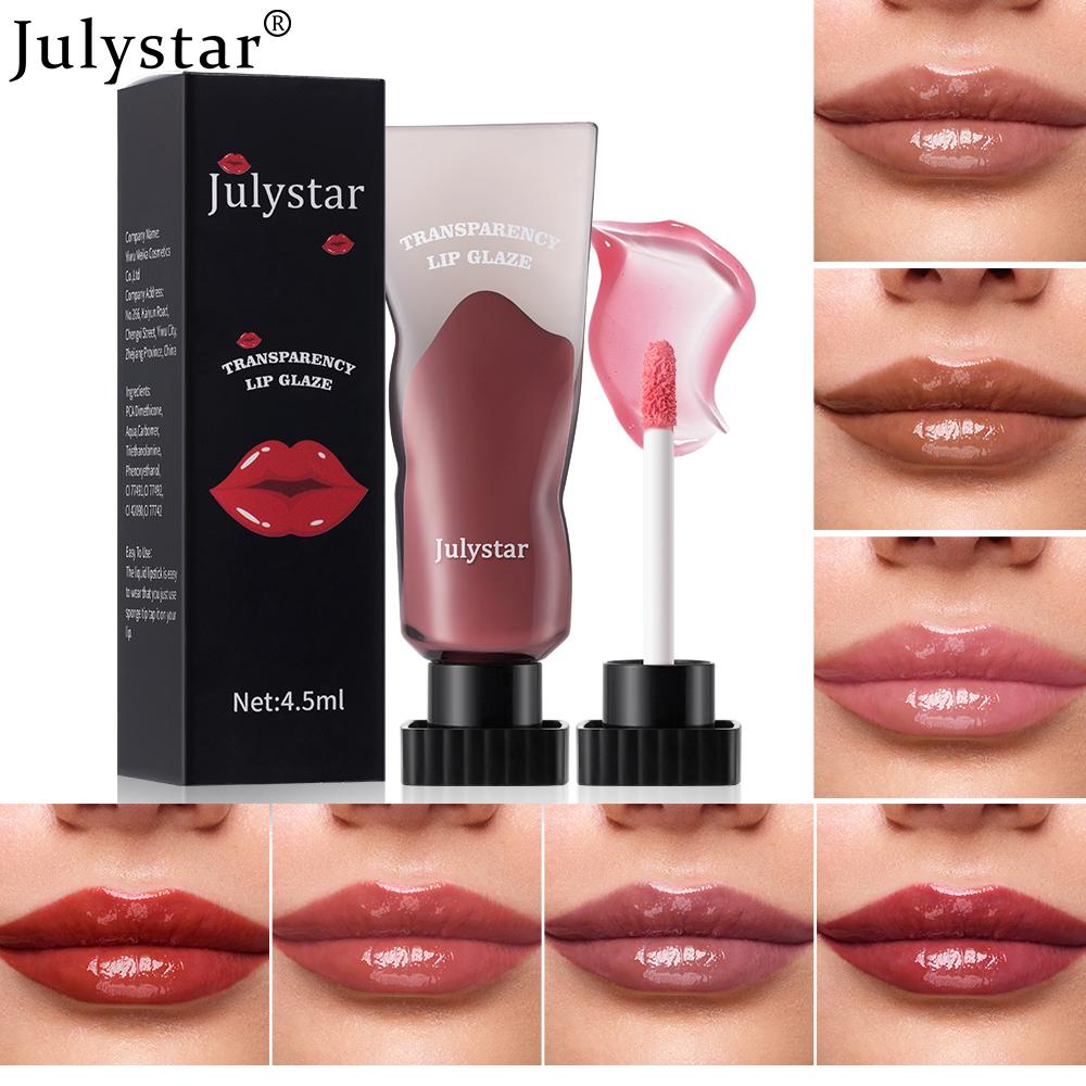 Julystar Moisturizing Gloss Lip Lacquer Long-lasting Hydration With A Mirror-like Watery Shine Available In 8 Shades