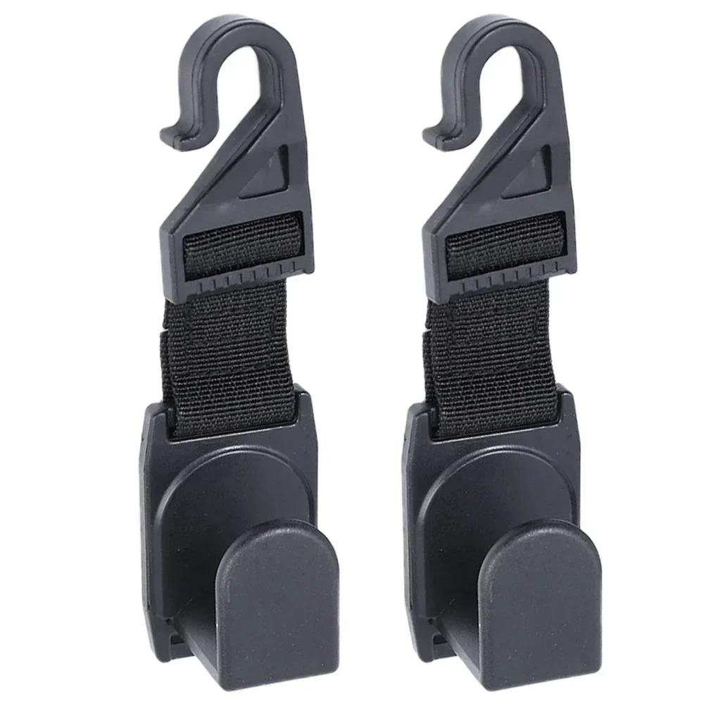 1/2pcs Car Backseat Hook Space Saving Solution Universal Car Back Hook for Shopping Bags & Backpacks