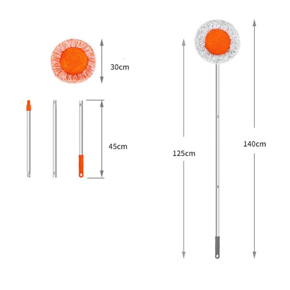 Dusting 360° Rotatable Household Wall Cleaning Tools Cleaning Mop Telescopic Mop Cleaning Cloth