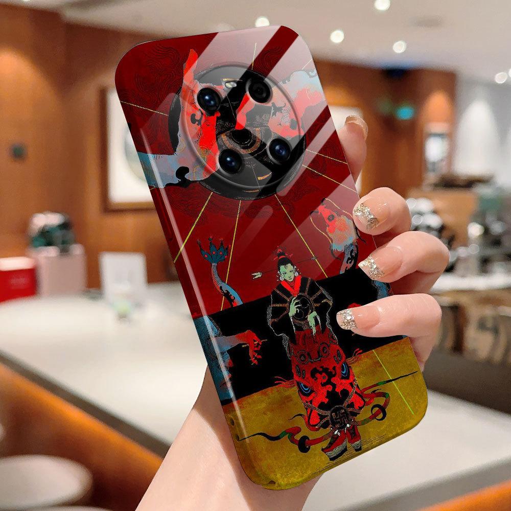 All-inclusive Film Phone Case Cartoon Fashion Design Hard Shell Full Cover Camera Protection Case for iPhone Huawei Honor Vivo Google